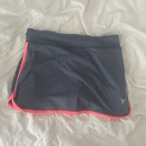 Girl’s Navy and Pink Athletic Shorts